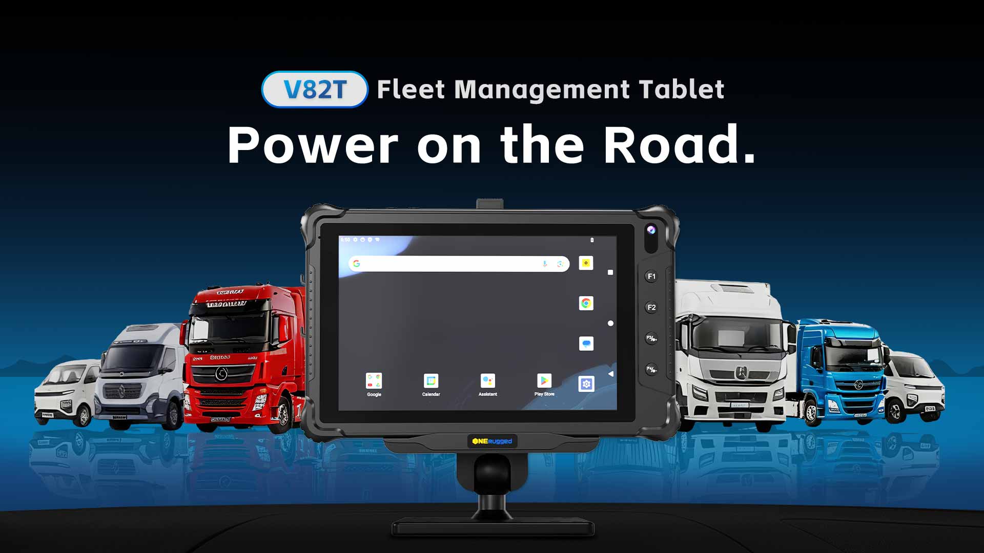Break the Efficiency Ceiling: Meet the V82T Rugged Fleet Management Tablet Break the Efficiency Ceiling: Meet the V82T Rugged Fleet Management Tablet